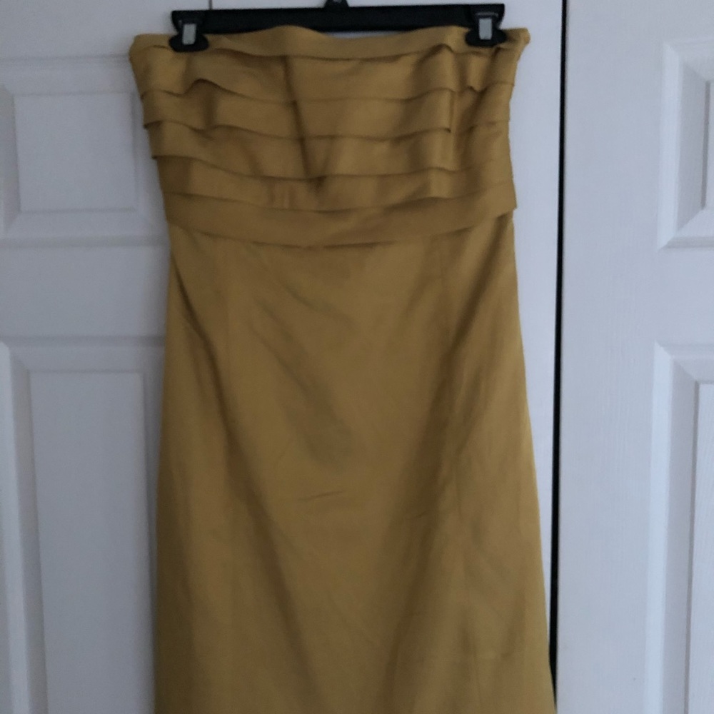 Side zipper, tiered top dress